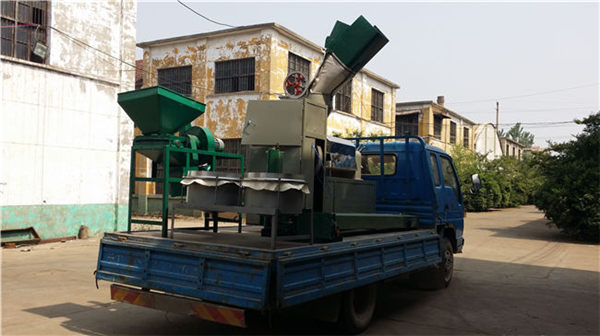 雙象榨油機(jī)發(fā)貨場(chǎng)景